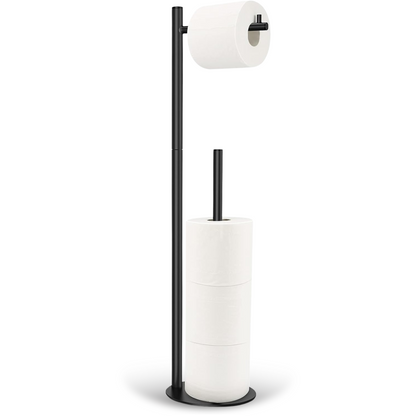 WC-Rolhouder Staand Zwart